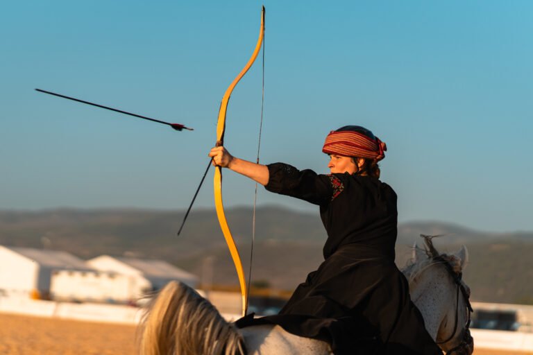 Release with a Flair: The Art of Letting Arrows Fly on Horseback